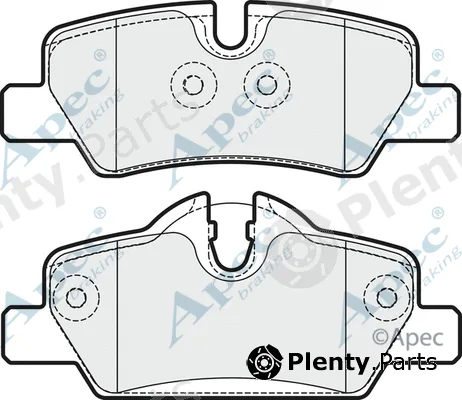 Apec PAD2029 — Brake Pad Set, disc brake Apec