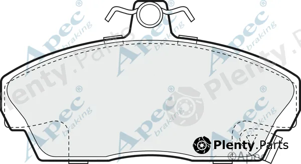Apec PAD689 — Brake Pad Set, disc brake Apec