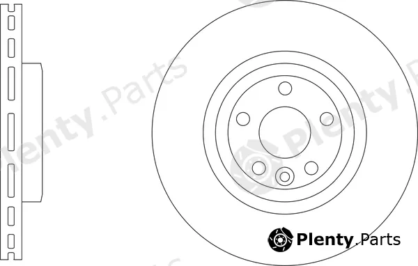 Apec SDK6968 — Brake Disc Apec Blue