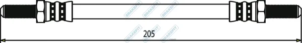 Apec BHO4279 — Brake Hose Brake Fit