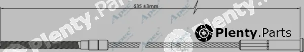 Apec CAB1393 — Cable Pull, parking brake Apec