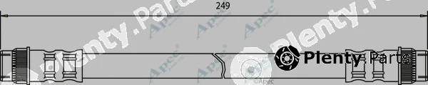 Apec HOS3019 — Brake Hose Apec