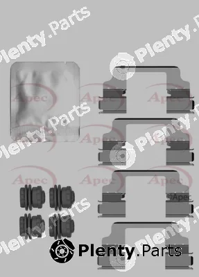 Apec KIT1543 — Accessory Kit, disc brake pad Apec