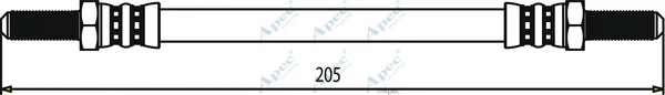 Apec HOS3452 — Brake Hose Apec