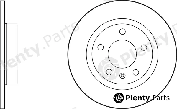 Apec SDK6563 — Brake Disc Apec Blue