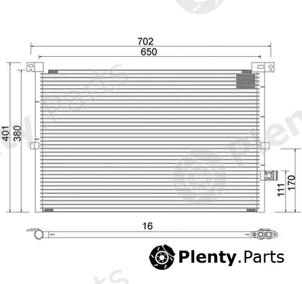 PowerMax 7110141 — Condenser, air conditioning PowerMax+