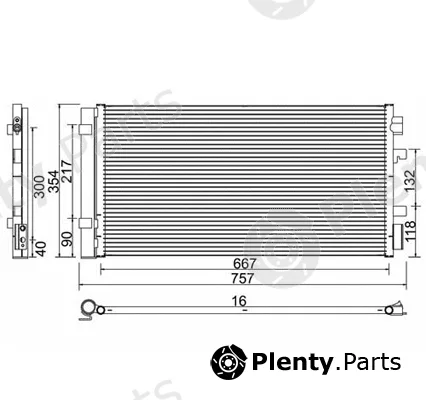 PowerMax 7110591 — Condenser, air conditioning PowerMax+