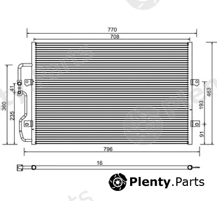 PowerMax 7110358 — Condenser, air conditioning PowerMax+