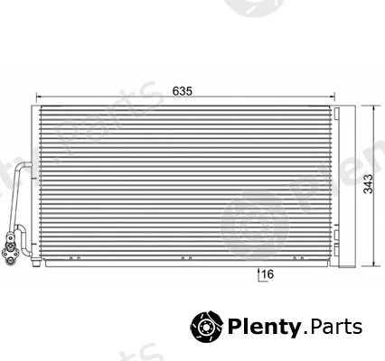 PowerMax 7110283 — Condenser, air conditioning PowerMax+