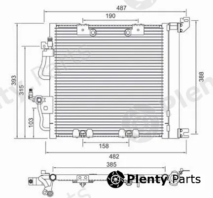PowerMax 7110106 — Condenser, air conditioning PowerMax+