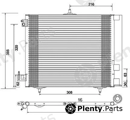 PowerMax 7110130 — Condenser, air conditioning PowerMax+