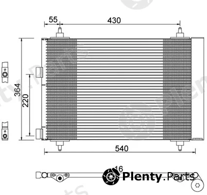 PowerMax 7110116 — Condenser, air conditioning PowerMax+