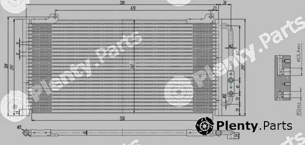 PowerMax 7110377 — Condenser, air conditioning PowerMax+