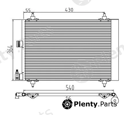 PowerMax 7110135 — Condenser, air conditioning PowerMax+