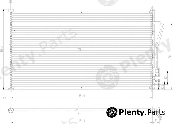 PowerMax 7110109 — Condenser, air conditioning PowerMax+