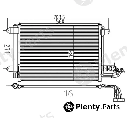 PowerMax 7110115 — Condenser, air conditioning PowerMax+