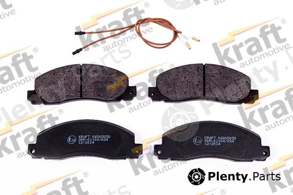 Kraft Automotive 6005050 — Brake Pad Set, disc brake