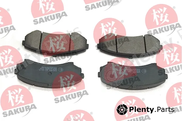 Sakura 600-50-4288 — Brake Pad Set, disc brake