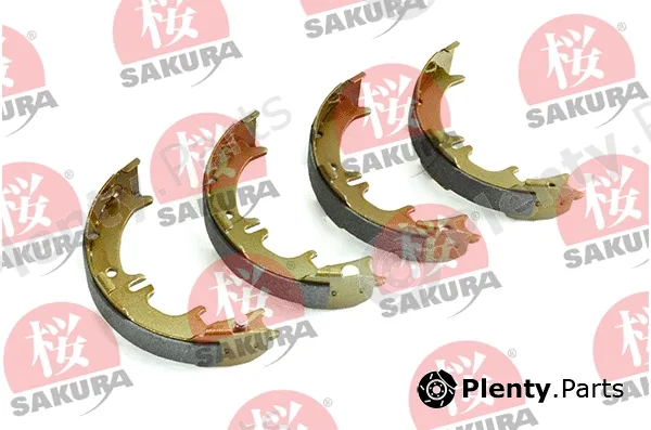 Sakura 602-00-3716 — Brake Shoe Set, parking brake