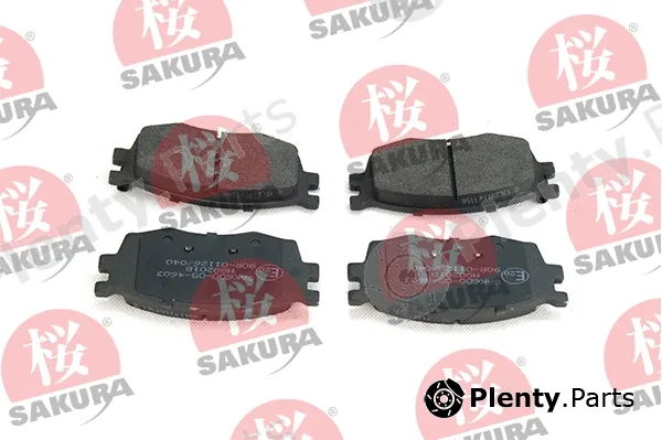 Sakura 600-05-4603 — Brake Pad Set, disc brake
