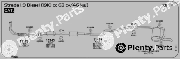Sigam FI341 — Exhaust System