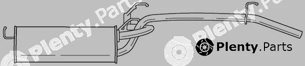 Sigam 21623 — Rear Muffler
