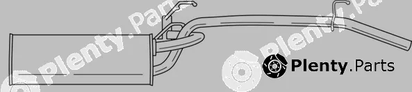 Sigam 21618 — Rear Muffler