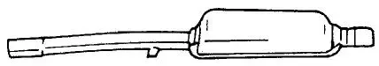 Sigam 50309 — Front Muffler