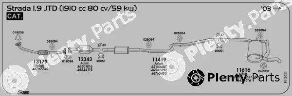Sigam FI342 — Exhaust System