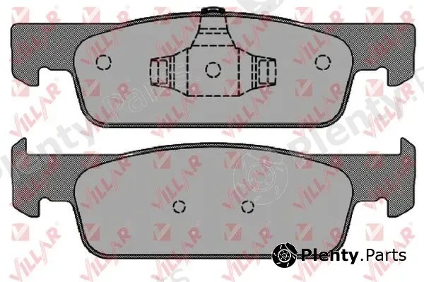 Villar 626.1702 — Brake Pad Set, disc brake