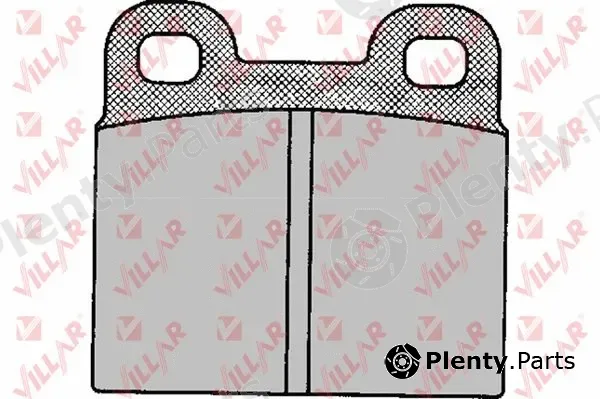 Villar 626.0025 — Brake Pad Set, disc brake