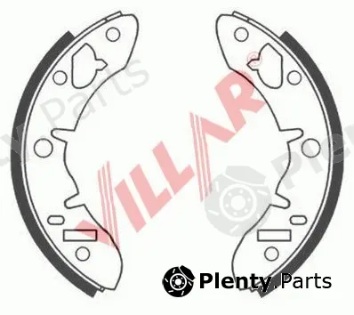 Villar 629.0505 — Brake Shoe Set