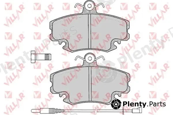Villar 626.0349 — Brake Pad Set, disc brake