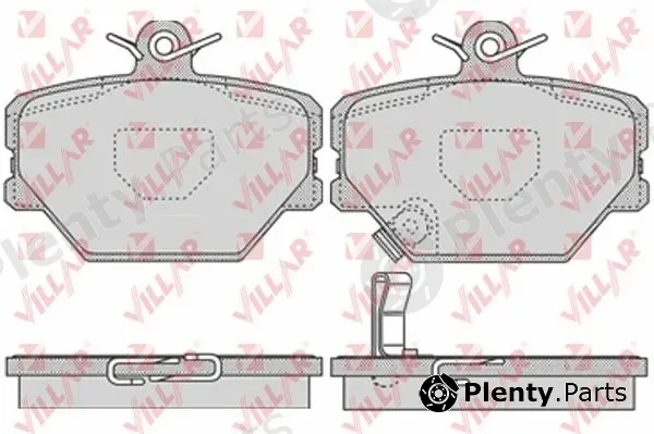 Villar 626.0761 — Brake Pad Set, disc brake
