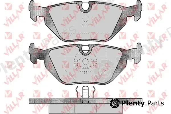 Villar 626.0463 — Brake Pad Set, disc brake