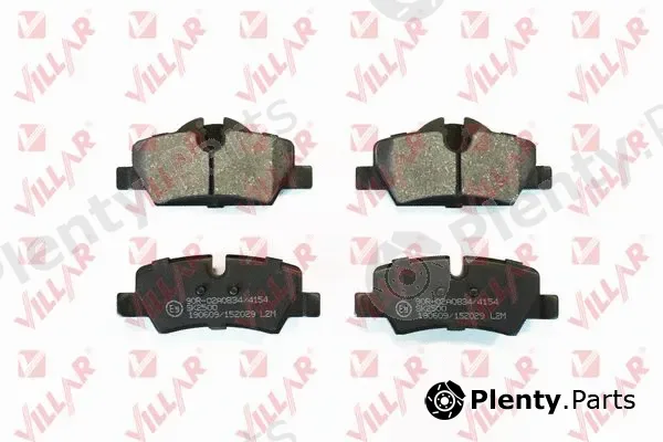 Villar 626.2029 — Brake Pad Set, disc brake