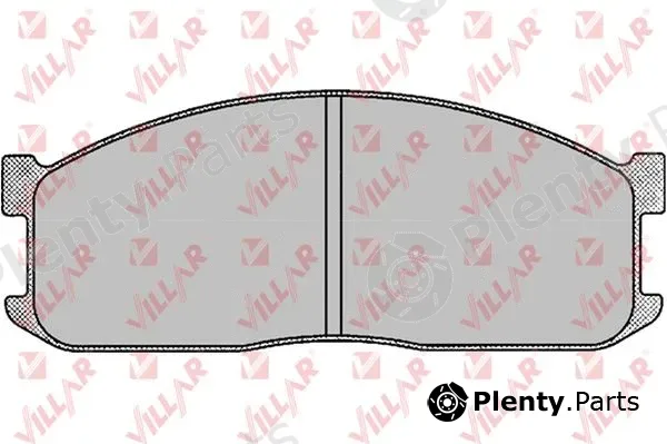 Villar 626.0039 — Brake Pad Set, disc brake