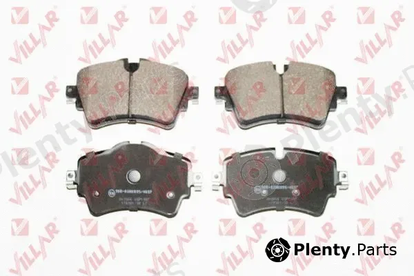 Villar 626.1987 — Brake Pad Set, disc brake