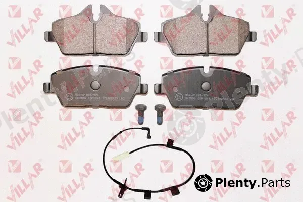 Villar 626.1241A — Brake Pad Set, disc brake