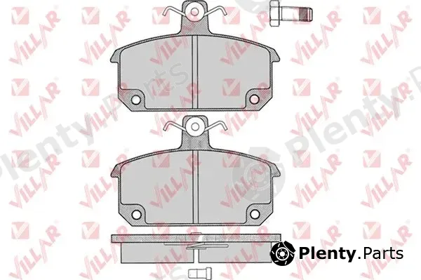 Villar 626.0196 — Brake Pad Set, disc brake