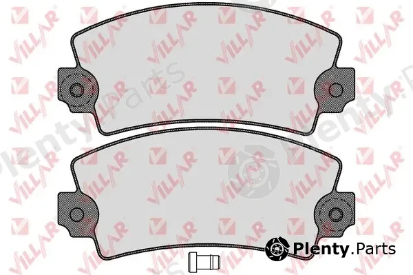 Villar 626.0117 — Brake Pad Set, disc brake