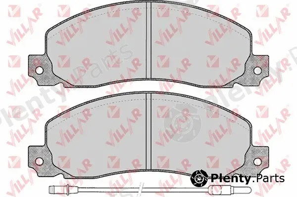 Villar 626.0278 — Brake Pad Set, disc brake
