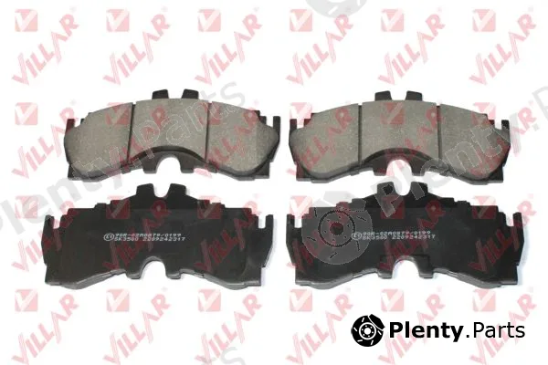 Villar 626.2317 — Brake Pad Set, disc brake