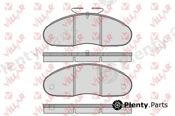 Villar 626.0961 — Brake Pad Set, disc brake