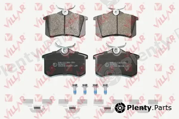 Villar 626.0634K — Brake Pad Set, disc brake