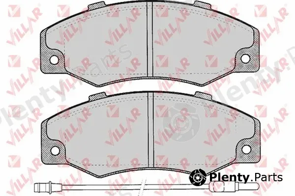 Villar 626.0276 — Brake Pad Set, disc brake