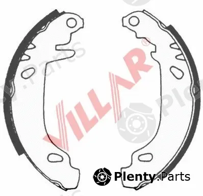 Villar 629.0572 — Brake Shoe Set