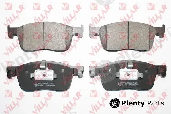 Villar 626.2030 — Brake Pad Set, disc brake