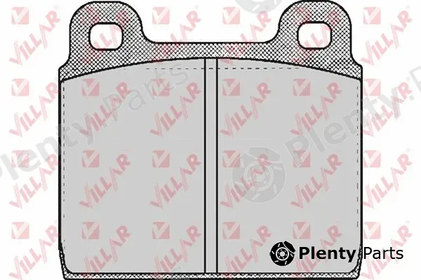 Villar 626.0405 — Brake Pad Set, disc brake