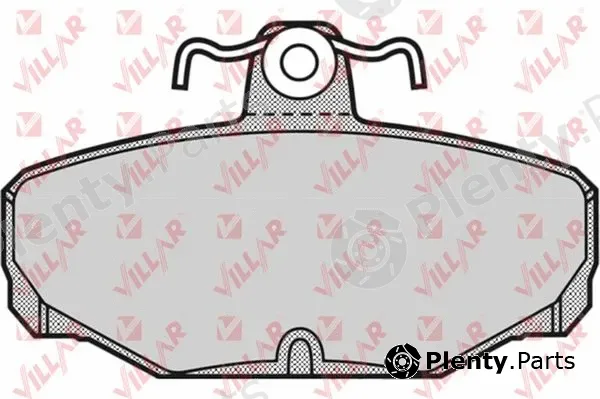 Villar 626.0677 — Brake Pad Set, disc brake